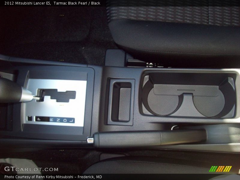 Tarmac Black Pearl / Black 2012 Mitsubishi Lancer ES
