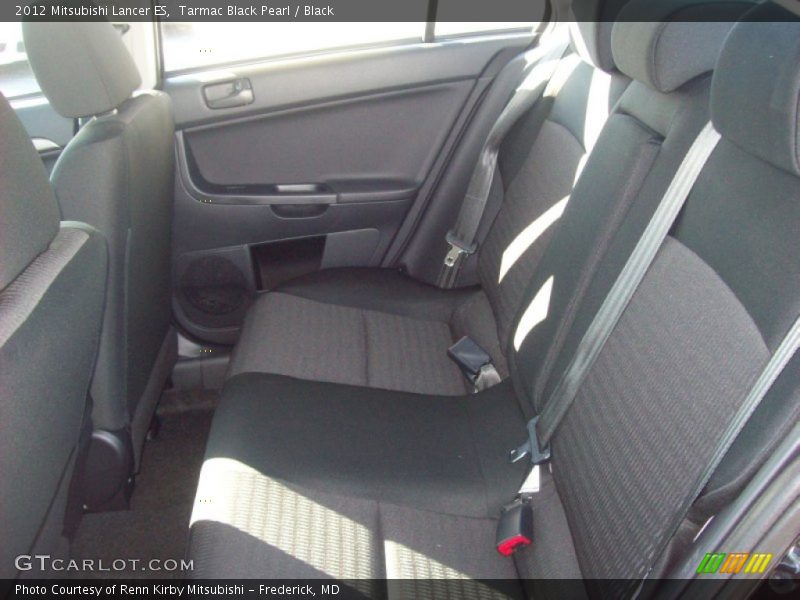 Tarmac Black Pearl / Black 2012 Mitsubishi Lancer ES