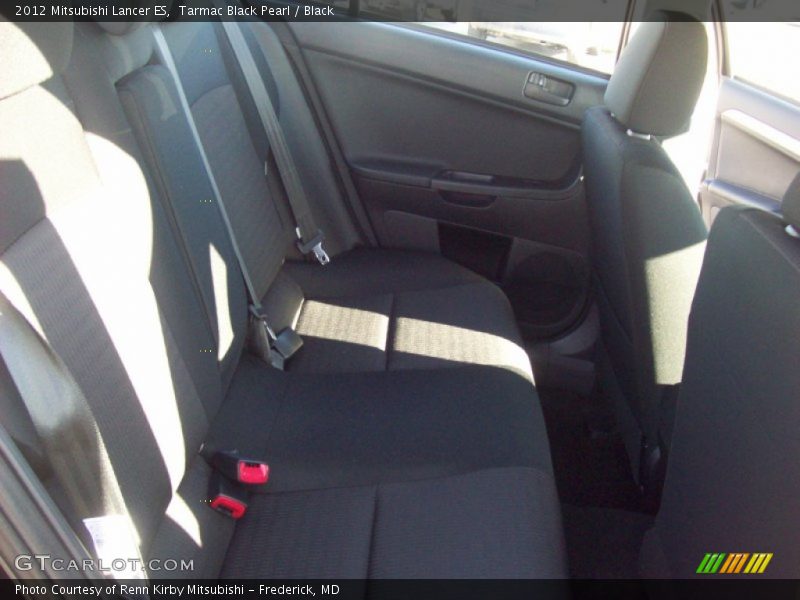 Tarmac Black Pearl / Black 2012 Mitsubishi Lancer ES