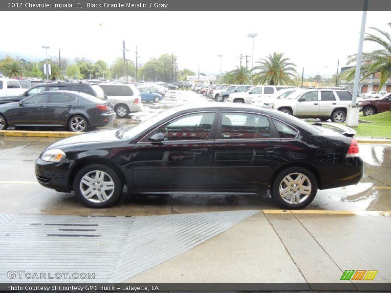 Black Granite Metallic / Gray 2012 Chevrolet Impala LT