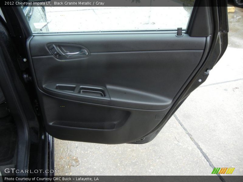 Black Granite Metallic / Gray 2012 Chevrolet Impala LT