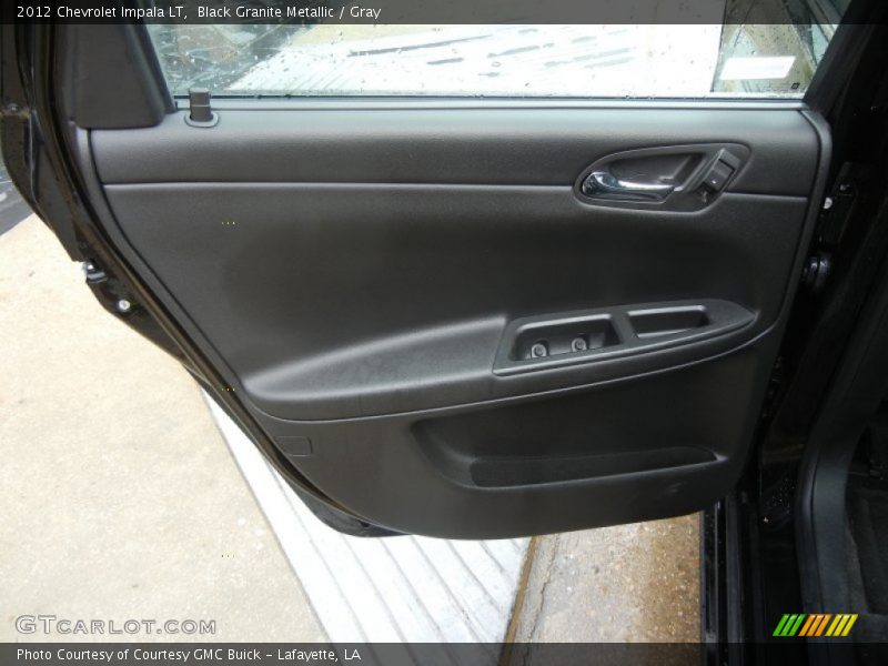 Black Granite Metallic / Gray 2012 Chevrolet Impala LT