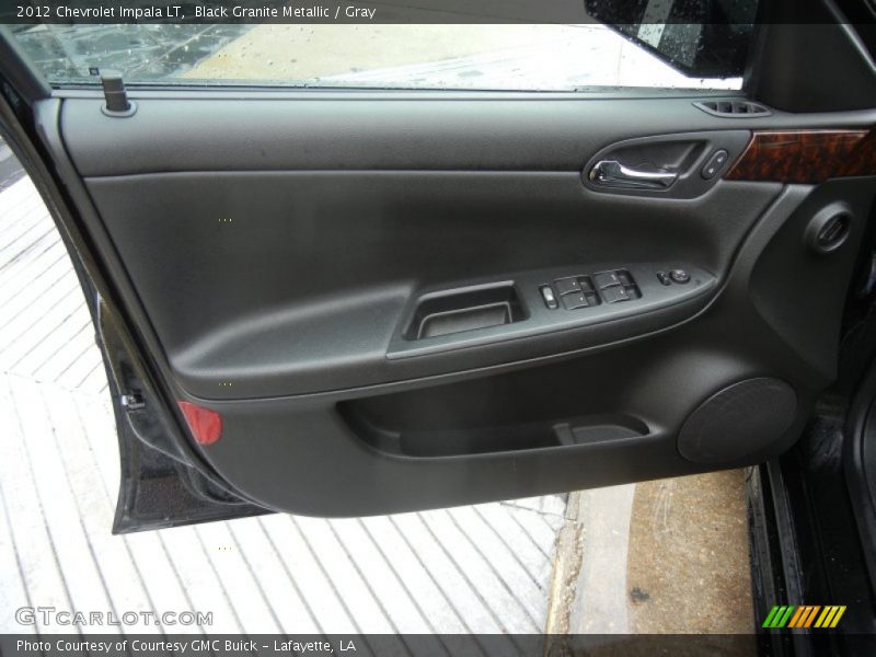 Black Granite Metallic / Gray 2012 Chevrolet Impala LT