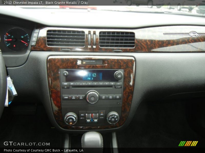 Black Granite Metallic / Gray 2012 Chevrolet Impala LT