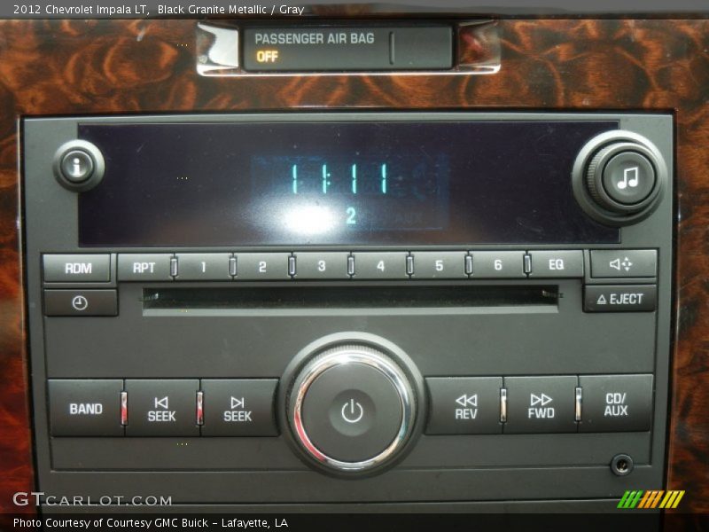 Audio System of 2012 Impala LT