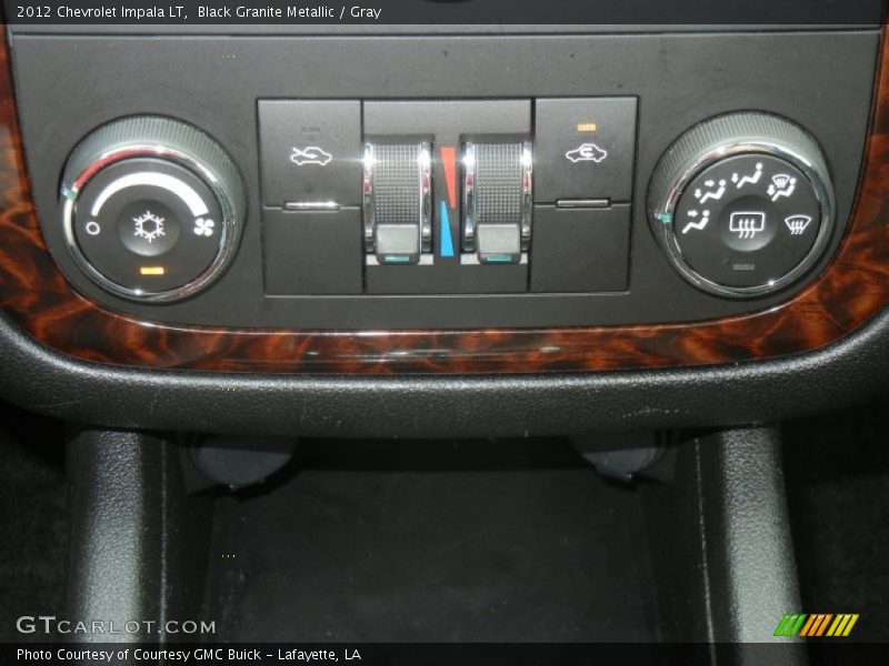 Black Granite Metallic / Gray 2012 Chevrolet Impala LT