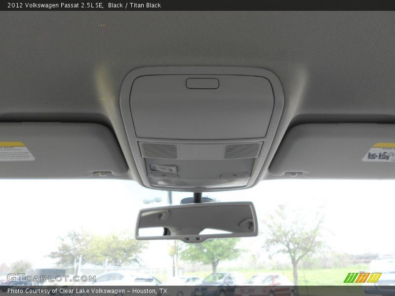Black / Titan Black 2012 Volkswagen Passat 2.5L SE