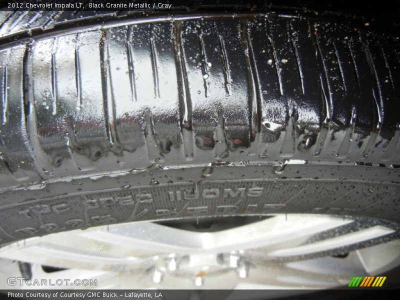 Black Granite Metallic / Gray 2012 Chevrolet Impala LT