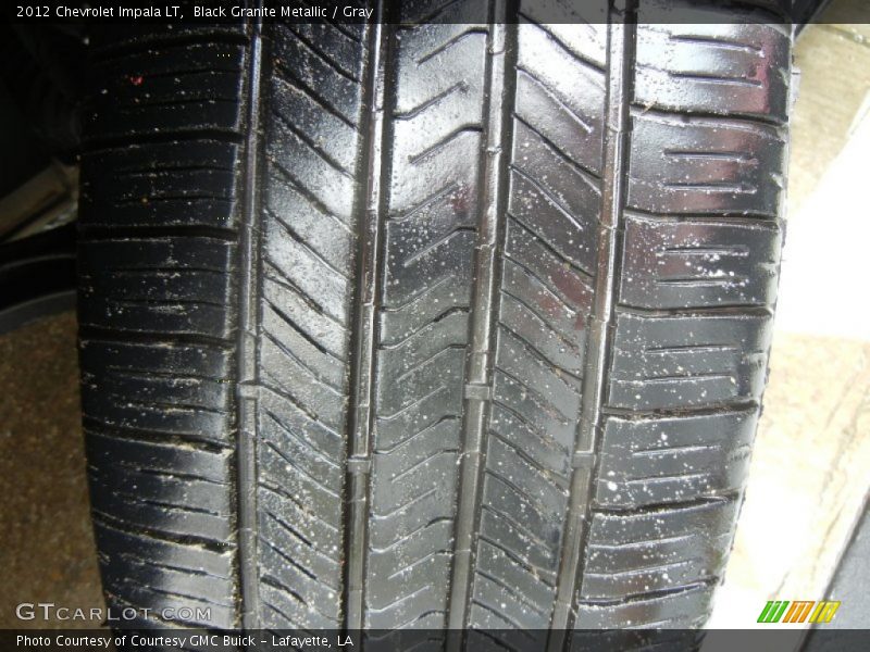 Black Granite Metallic / Gray 2012 Chevrolet Impala LT