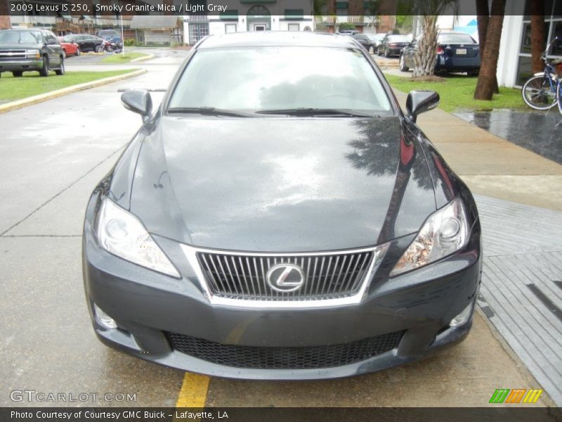 Smoky Granite Mica / Light Gray 2009 Lexus IS 250