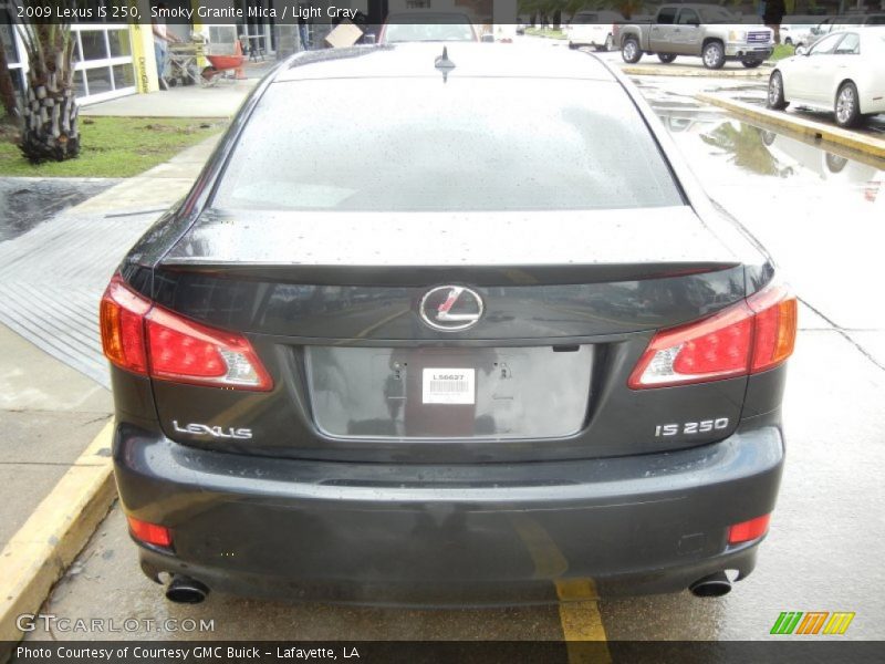 Smoky Granite Mica / Light Gray 2009 Lexus IS 250