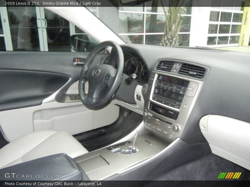 Smoky Granite Mica / Light Gray 2009 Lexus IS 250
