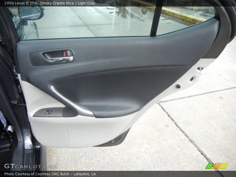 Smoky Granite Mica / Light Gray 2009 Lexus IS 250