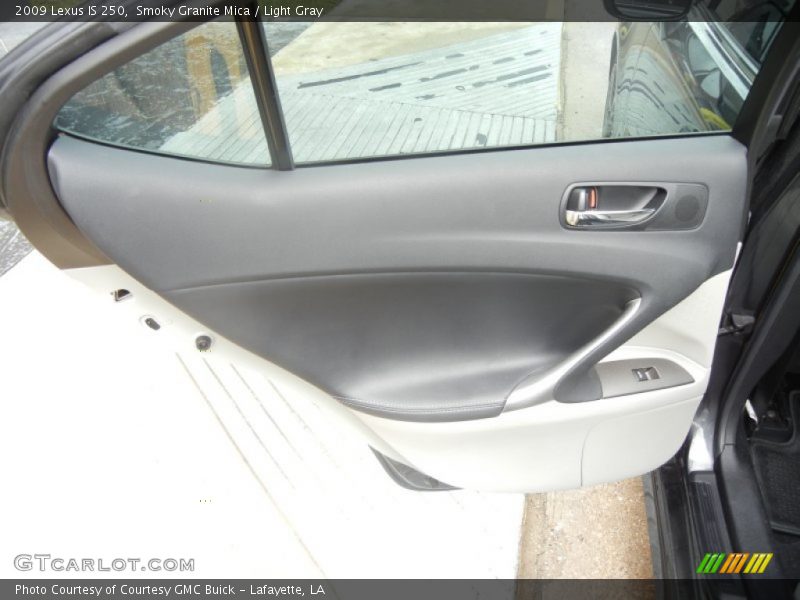 Smoky Granite Mica / Light Gray 2009 Lexus IS 250