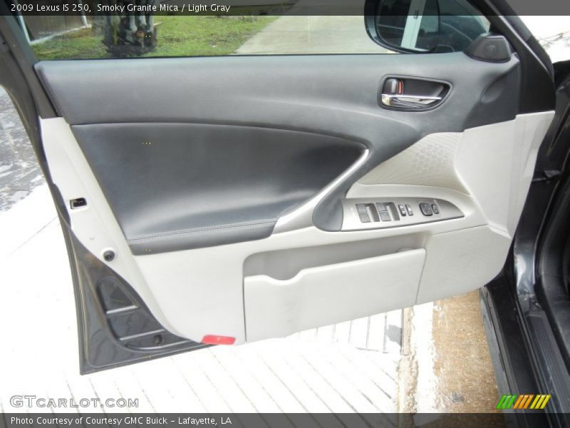 Smoky Granite Mica / Light Gray 2009 Lexus IS 250