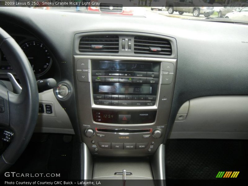 Smoky Granite Mica / Light Gray 2009 Lexus IS 250