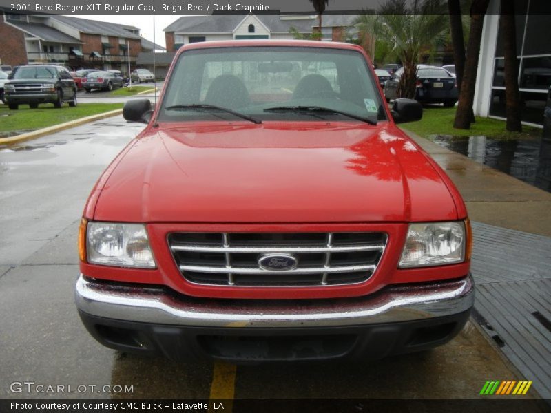 Bright Red / Dark Graphite 2001 Ford Ranger XLT Regular Cab