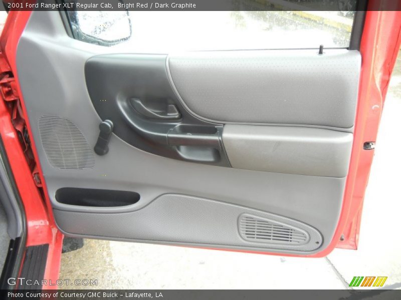 Bright Red / Dark Graphite 2001 Ford Ranger XLT Regular Cab