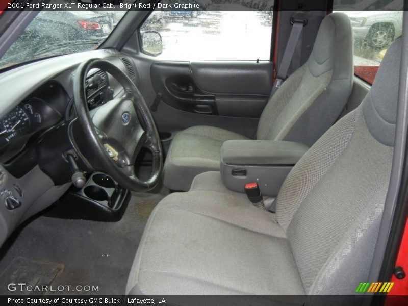 Bright Red / Dark Graphite 2001 Ford Ranger XLT Regular Cab