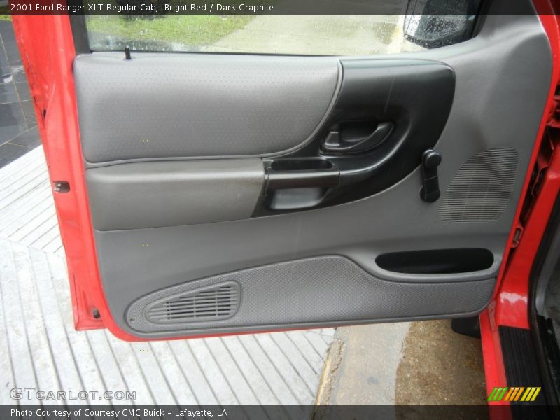 Bright Red / Dark Graphite 2001 Ford Ranger XLT Regular Cab