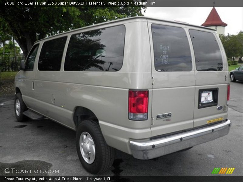  2008 E Series Van E350 Super Duty XLT Passenger Pueblo Gold