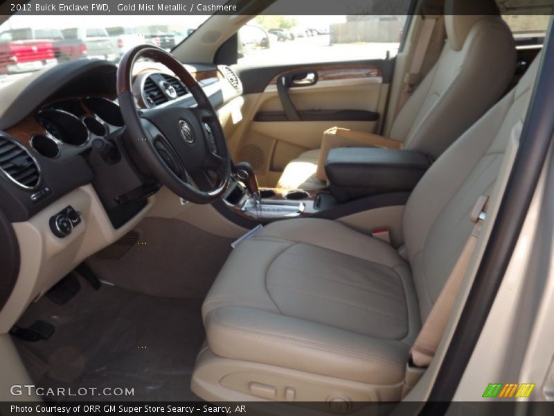 Gold Mist Metallic / Cashmere 2012 Buick Enclave FWD