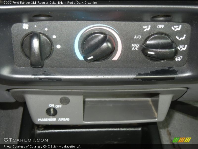 Bright Red / Dark Graphite 2001 Ford Ranger XLT Regular Cab