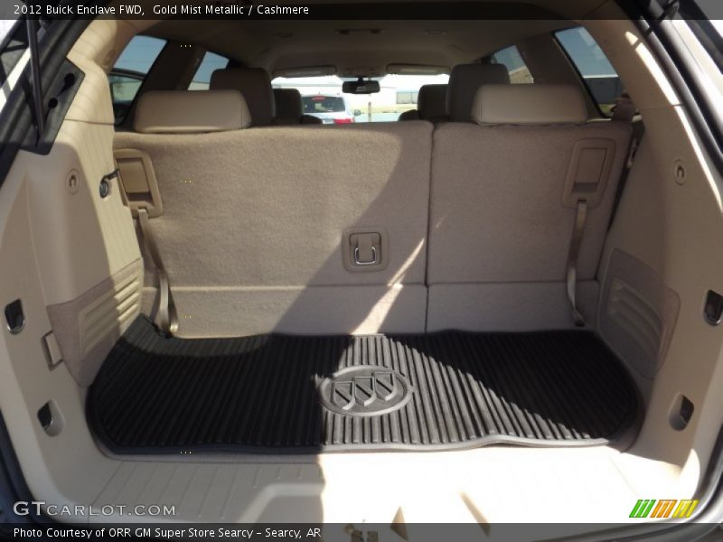 Gold Mist Metallic / Cashmere 2012 Buick Enclave FWD