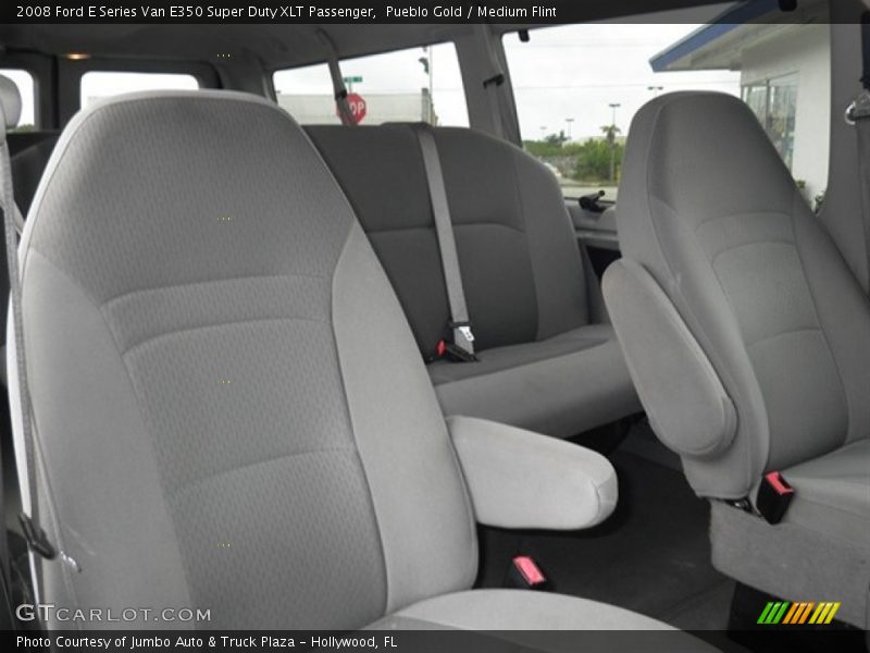 Pueblo Gold / Medium Flint 2008 Ford E Series Van E350 Super Duty XLT Passenger