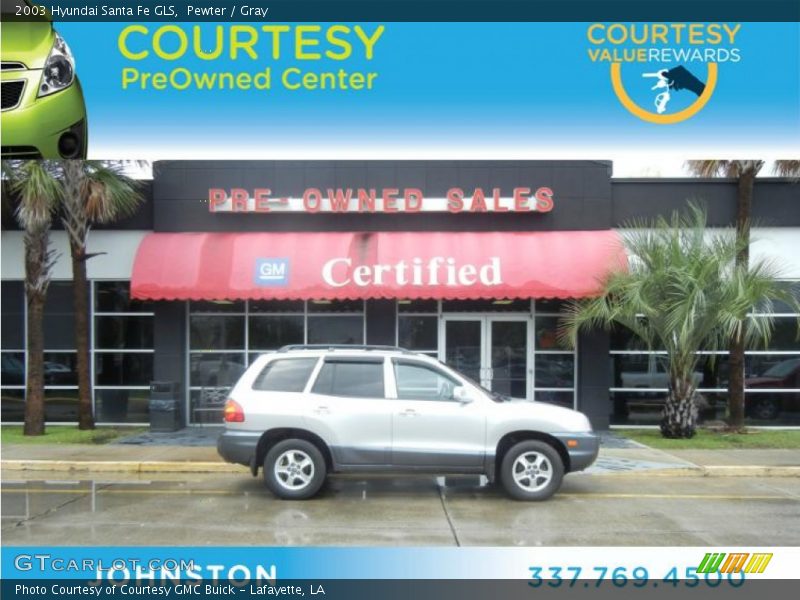 Pewter / Gray 2003 Hyundai Santa Fe GLS