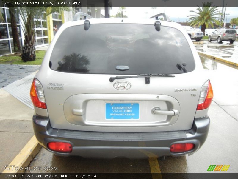 Pewter / Gray 2003 Hyundai Santa Fe GLS