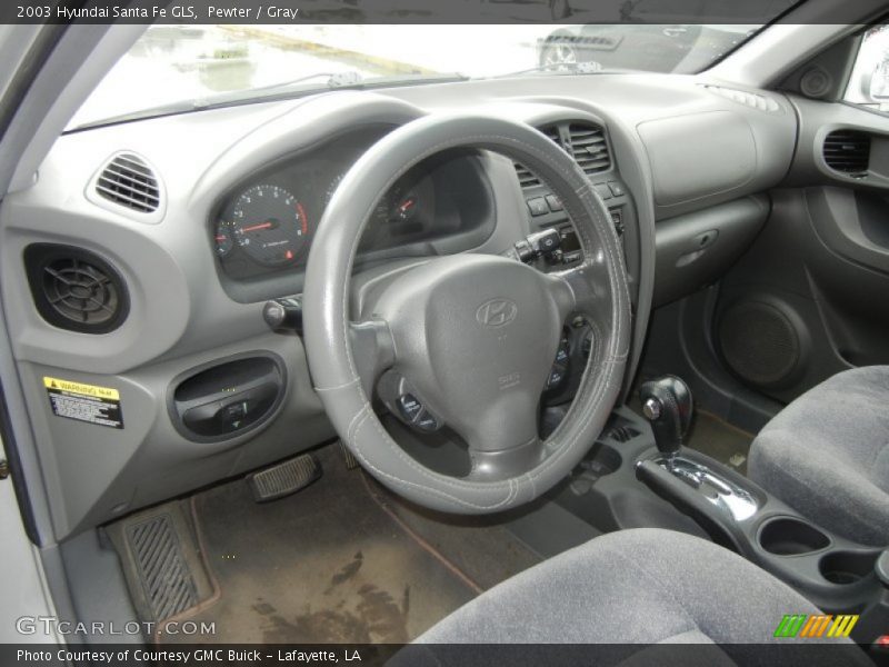 Pewter / Gray 2003 Hyundai Santa Fe GLS