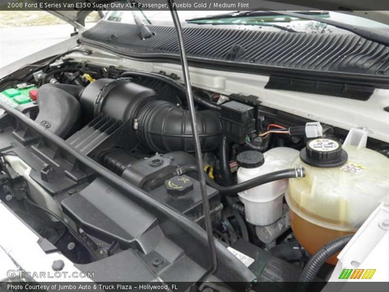 Pueblo Gold / Medium Flint 2008 Ford E Series Van E350 Super Duty XLT Passenger