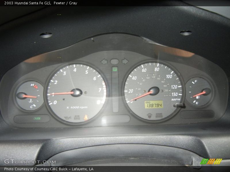 Pewter / Gray 2003 Hyundai Santa Fe GLS