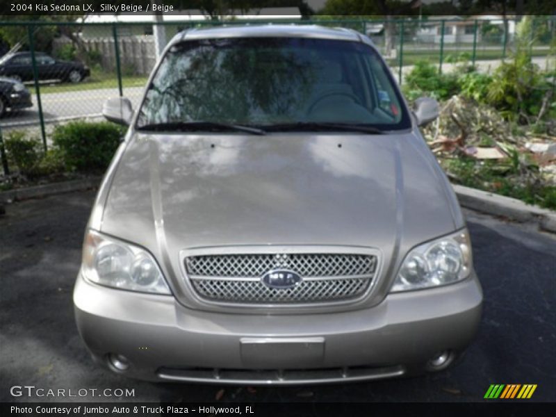 Silky Beige / Beige 2004 Kia Sedona LX