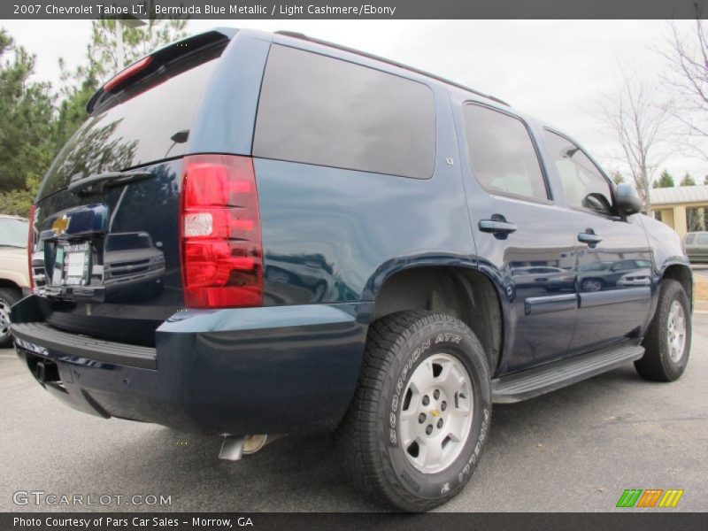 Bermuda Blue Metallic / Light Cashmere/Ebony 2007 Chevrolet Tahoe LT