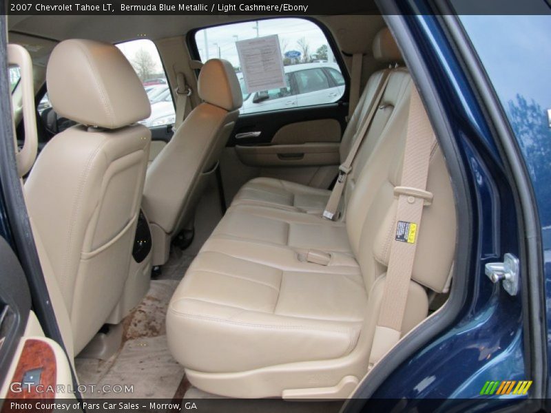 Bermuda Blue Metallic / Light Cashmere/Ebony 2007 Chevrolet Tahoe LT