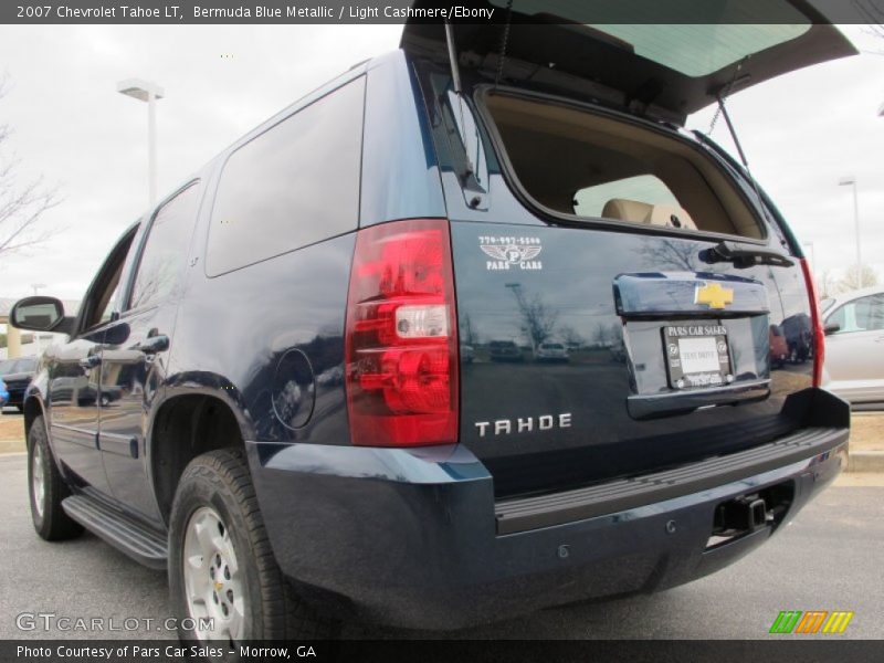 Bermuda Blue Metallic / Light Cashmere/Ebony 2007 Chevrolet Tahoe LT