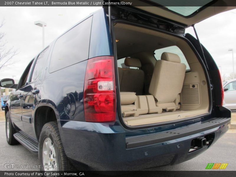Bermuda Blue Metallic / Light Cashmere/Ebony 2007 Chevrolet Tahoe LT