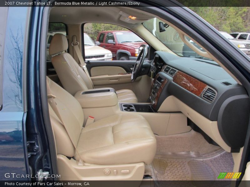 Bermuda Blue Metallic / Light Cashmere/Ebony 2007 Chevrolet Tahoe LT