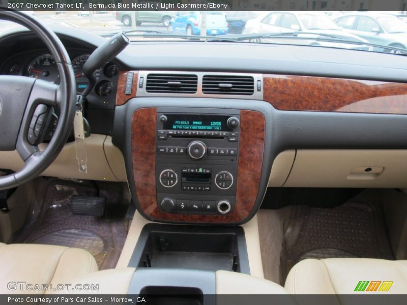 Bermuda Blue Metallic / Light Cashmere/Ebony 2007 Chevrolet Tahoe LT