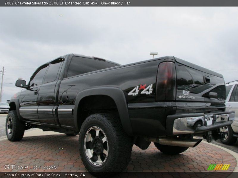 Onyx Black / Tan 2002 Chevrolet Silverado 2500 LT Extended Cab 4x4