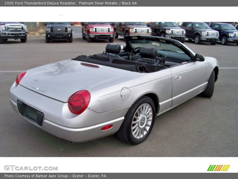  2005 Thunderbird Deluxe Roadster Platinum Silver Metallic