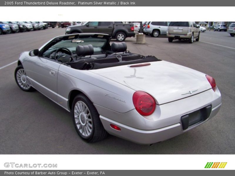  2005 Thunderbird Deluxe Roadster Platinum Silver Metallic