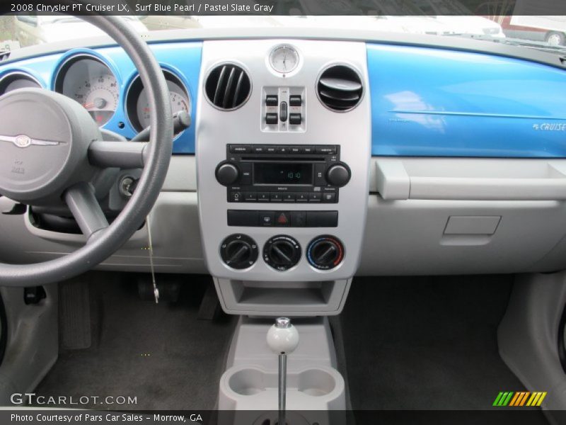 Dashboard of 2008 PT Cruiser LX