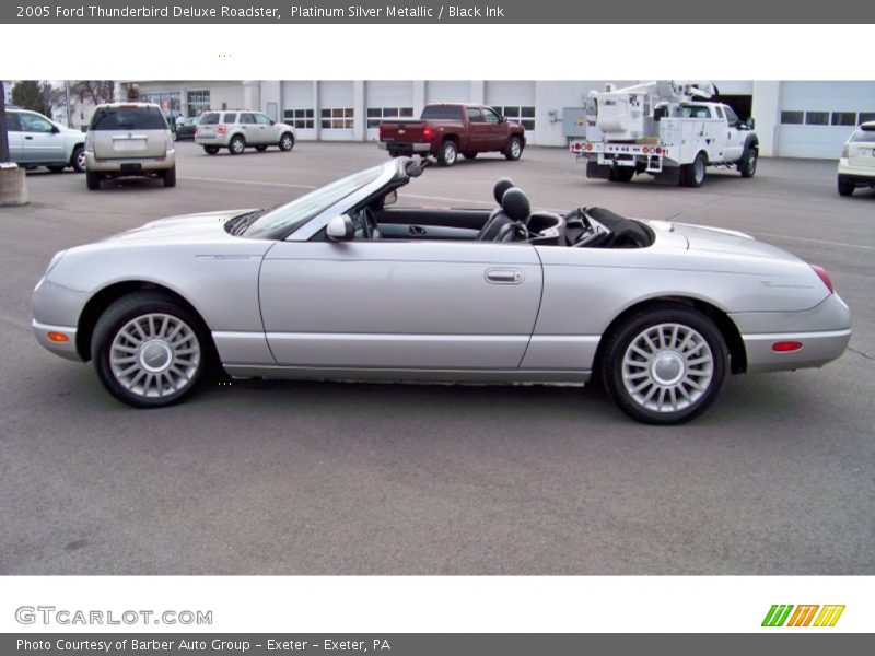  2005 Thunderbird Deluxe Roadster Platinum Silver Metallic