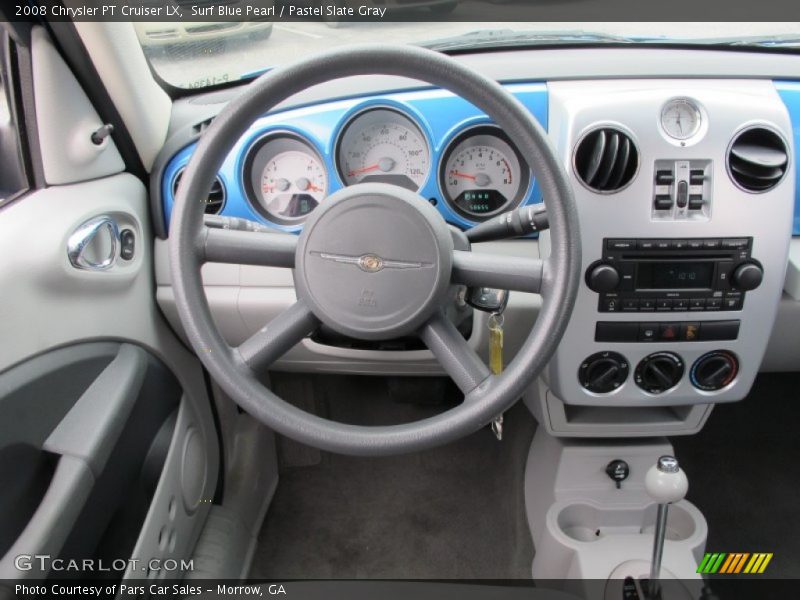 Dashboard of 2008 PT Cruiser LX
