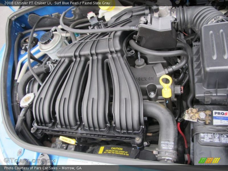 2008 PT Cruiser LX Engine - 2.4 Liter DOHC 16-Valve 4 Cylinder