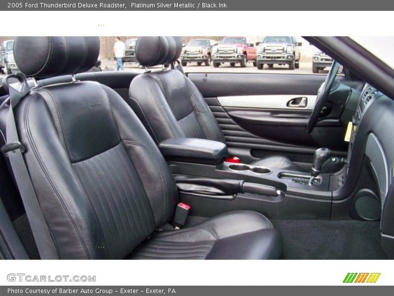 Platinum Silver Metallic / Black Ink 2005 Ford Thunderbird Deluxe Roadster