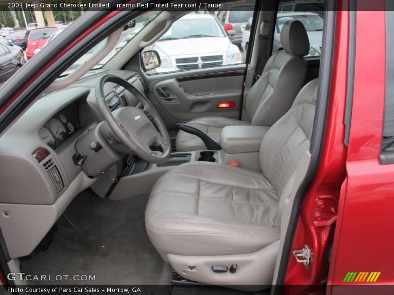  2003 Grand Cherokee Limited Taupe Interior